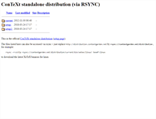 Tablet Screenshot of distribution.contextgarden.net